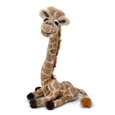 Giraffe Needle Felting Craft Kit For Adults