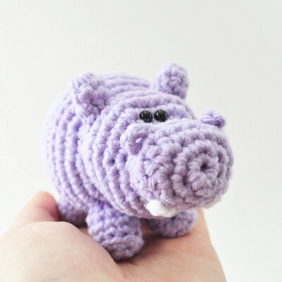 Hippo Crochet Kit