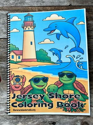 Jersey Shore Kids Coloring Book