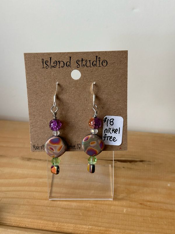 Rainbow Festival Drop Earrings