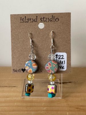 Kaleidoscope Celebration Drop Earrings