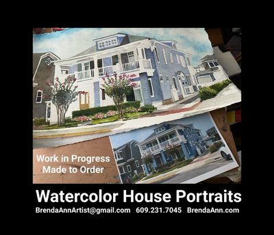 Hand Painted Watercolors