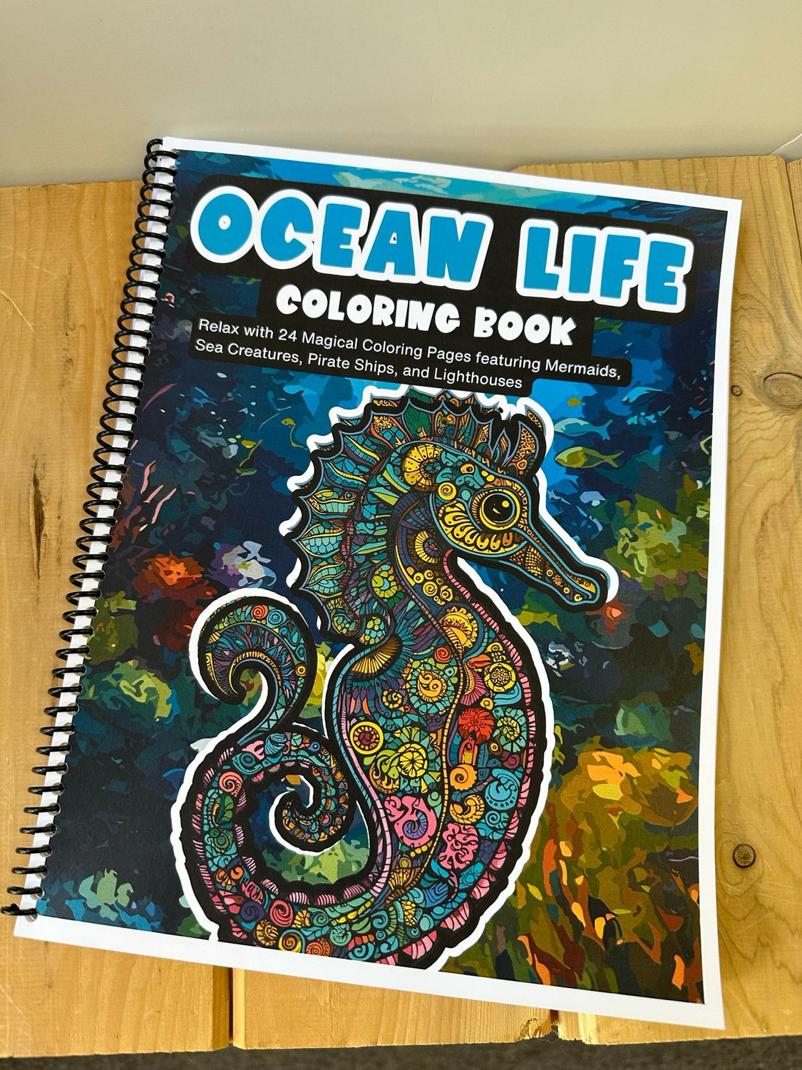 Ocean Life Coloring Book