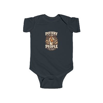 "Pottery to the People" Island Studio Stone Harbor, NJ Infant Fine Jersey Bodysuit