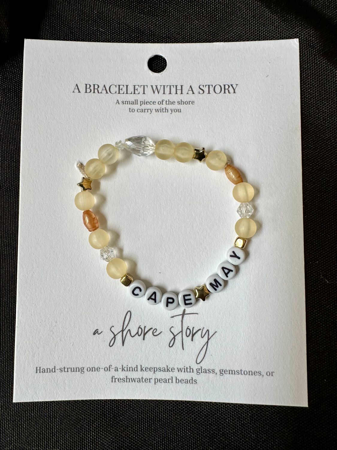 Shore Story Bracelet - Cape May (includes free gift pouch)