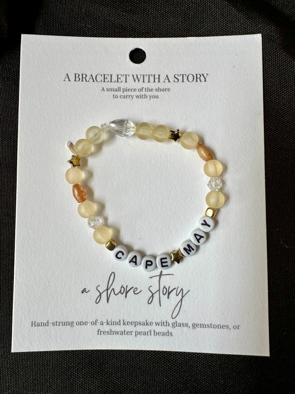 Shore Story Bracelet - Cape May (includes free gift pouch)