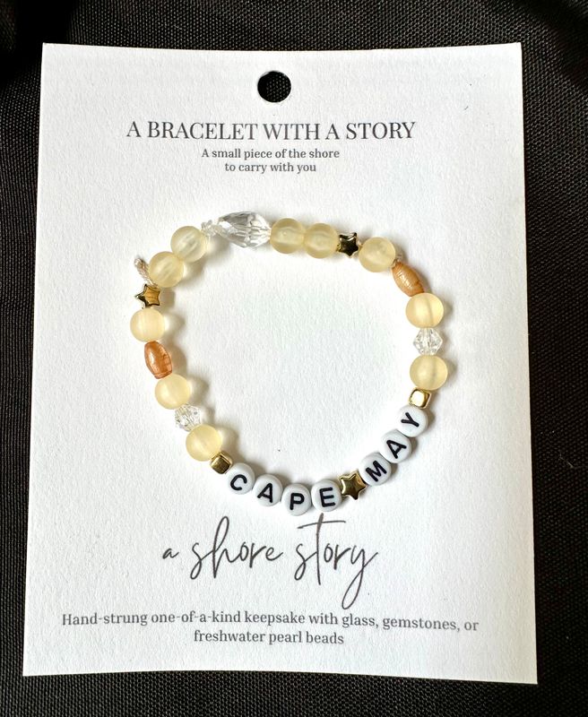 Shore Story Bracelet - Cape May (includes free gift pouch)