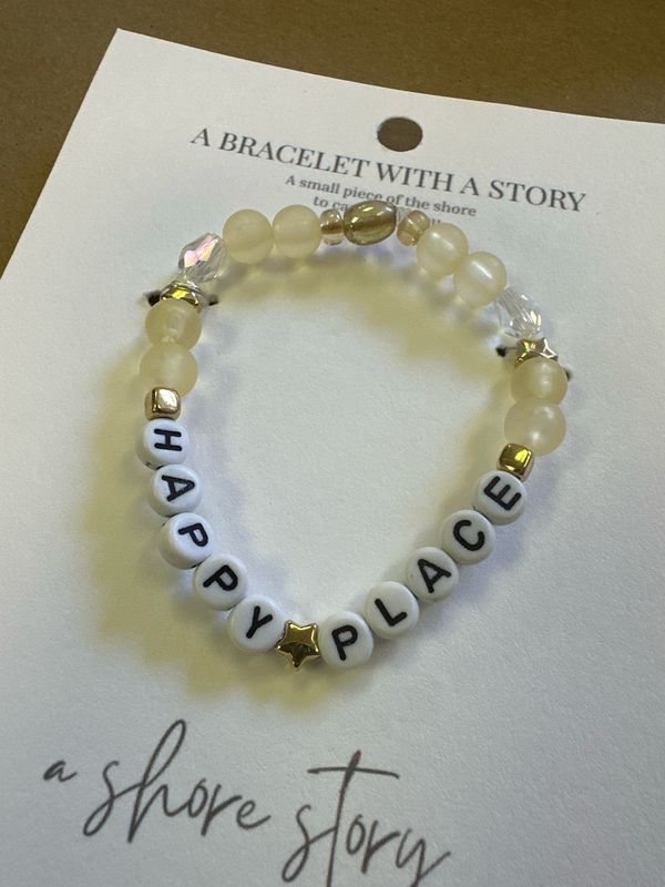 Shore Story Bracelet - Happy Place (includes free gift pouch)