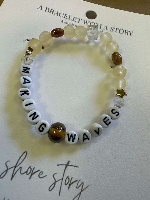 Shore Story Bracelet - Making Waves (includes free gift pouch)