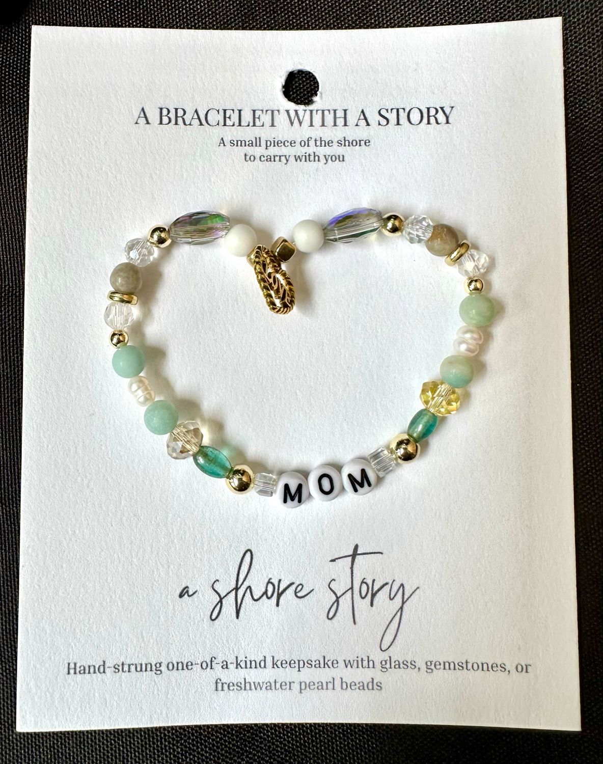 Shore Story Bracelet - Mom (includes free gift pouch)