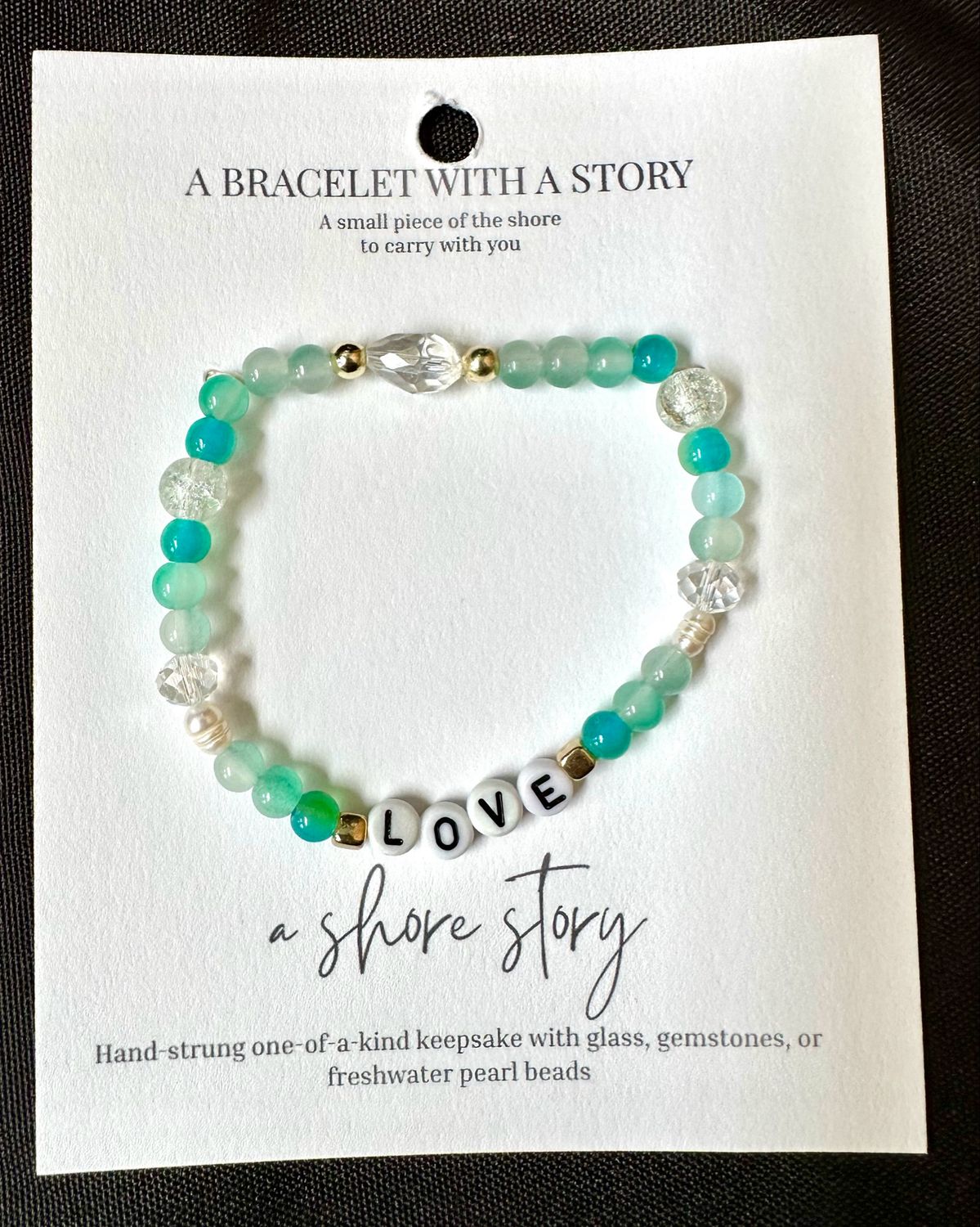 Shore Story Bracelet - Love (includes free gift pouch)