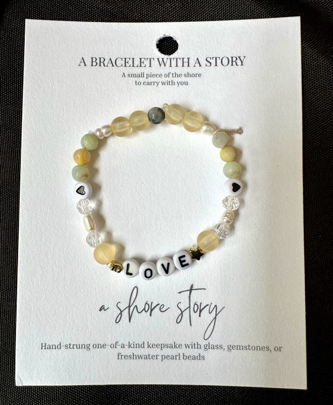 Shore Story Bracelet - Love (includes free gift pouch)