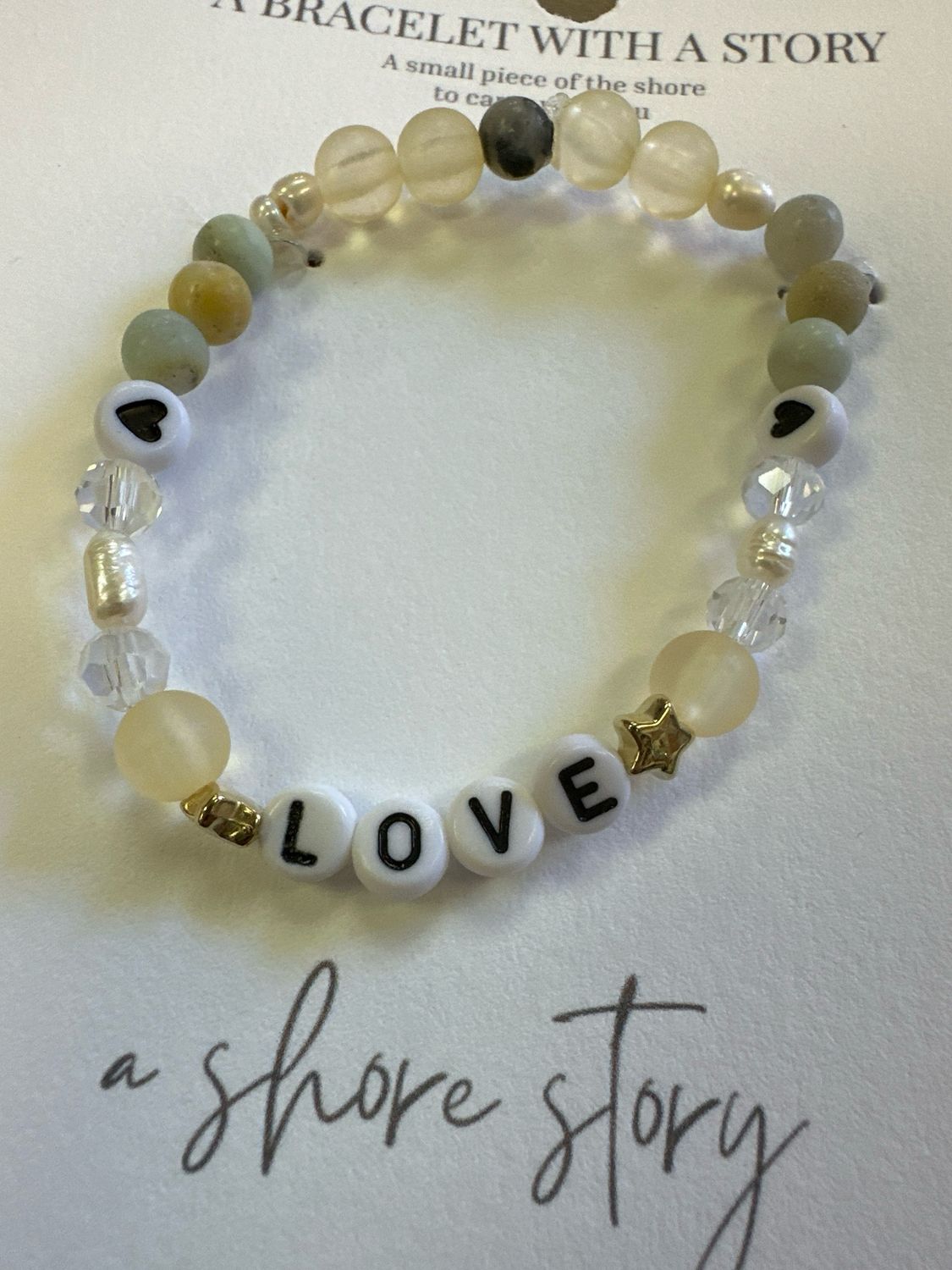 Shore Story Bracelet - Love (includes free gift pouch)