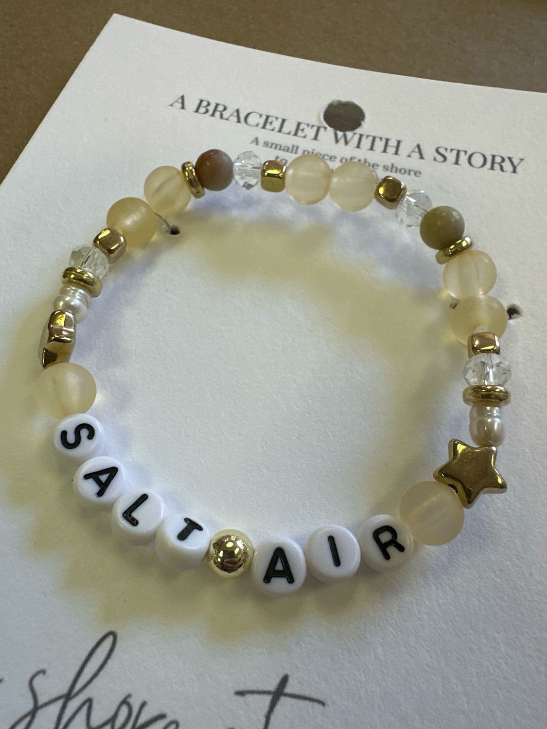 Shore Story Bracelet - Salt Air (includes free gift pouch)