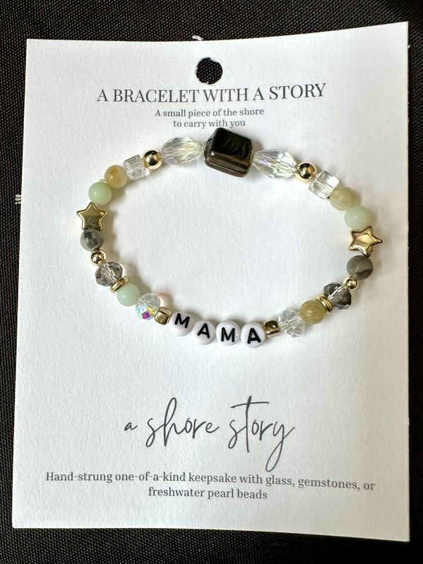 Shore Story Bracelet - Mama (includes free gift pouch)