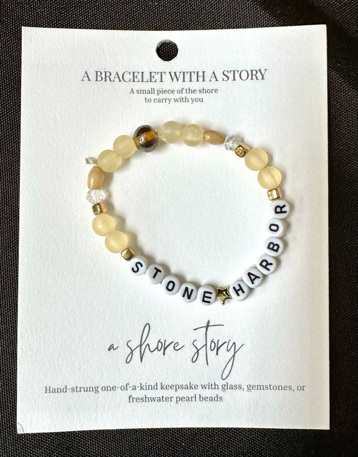 Shore Story Bracelet - Stone Harbor (includes free gift pouch)