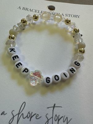 Shore Story Bracelet - Keep Going (includes free gift pouch)