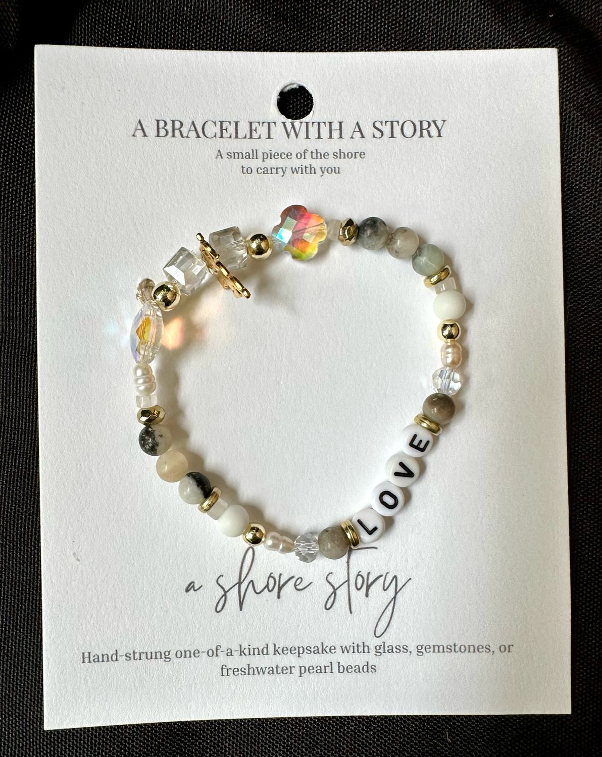 Shore Story Bracelet - Love (includes free gift pouch)