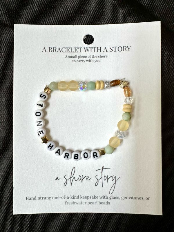 Shore Story Bracelet - Stone Harbor (includes free gift pouch)