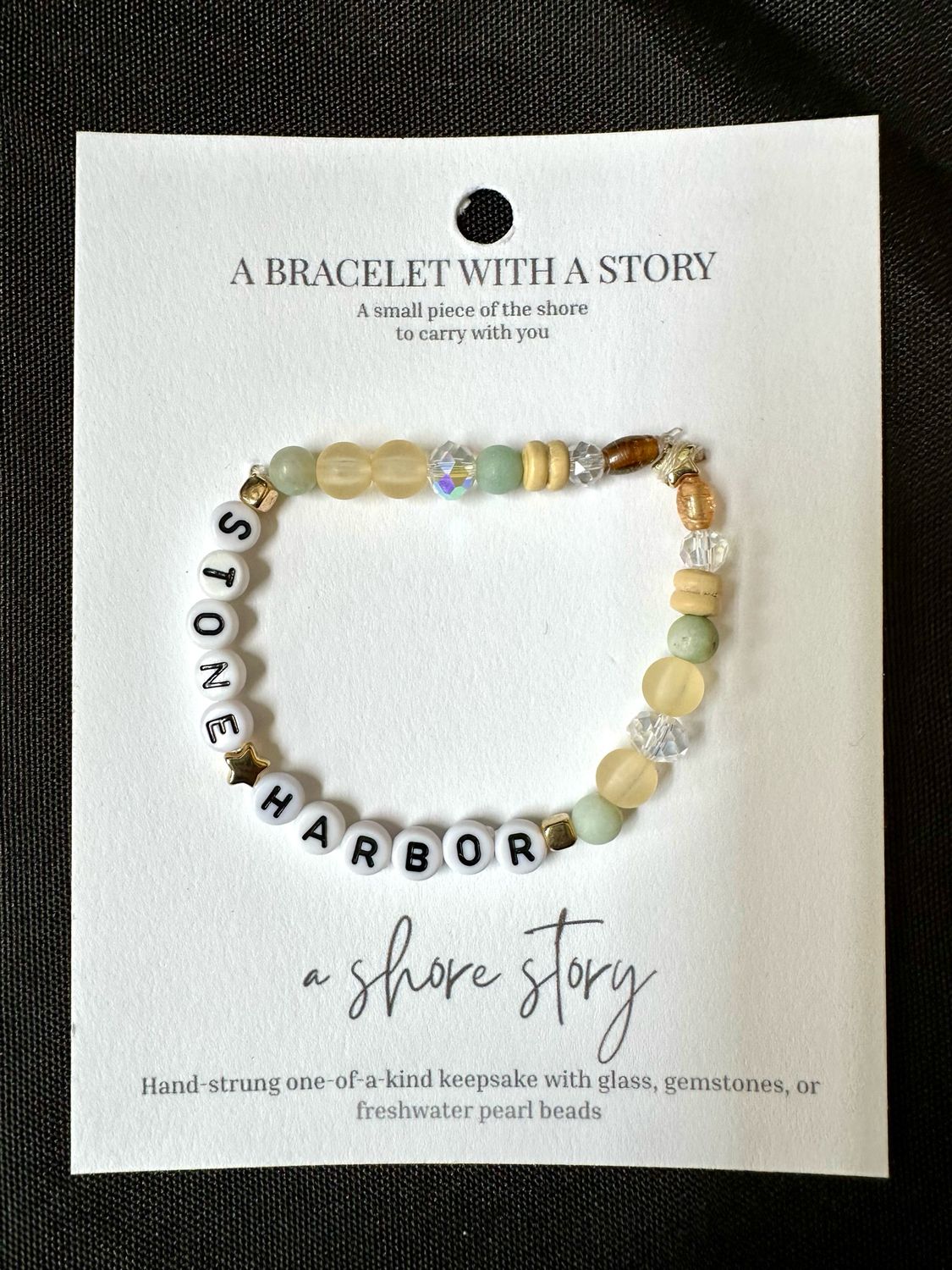 Shore Story Bracelet - Stone Harbor (includes free gift pouch)