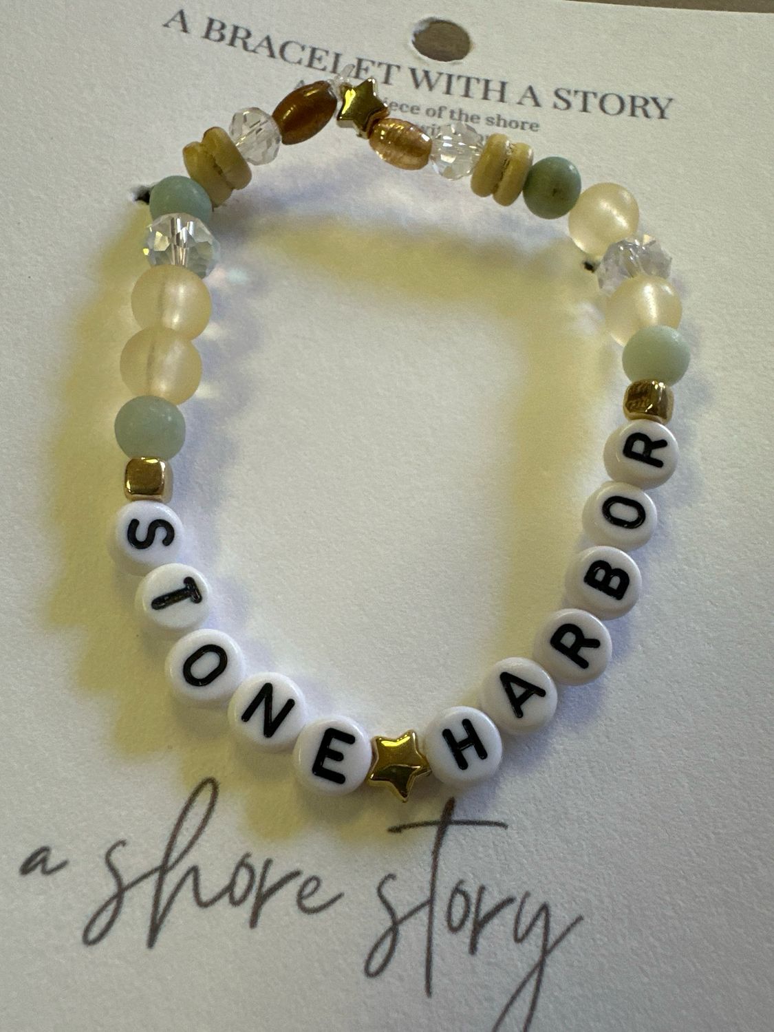 Shore Story Bracelet - Stone Harbor (includes free gift pouch)