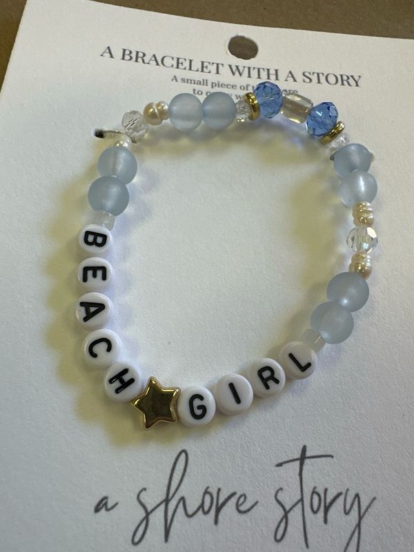 Shore Story Bracelet - Beach Girl (includes free gift pouch)