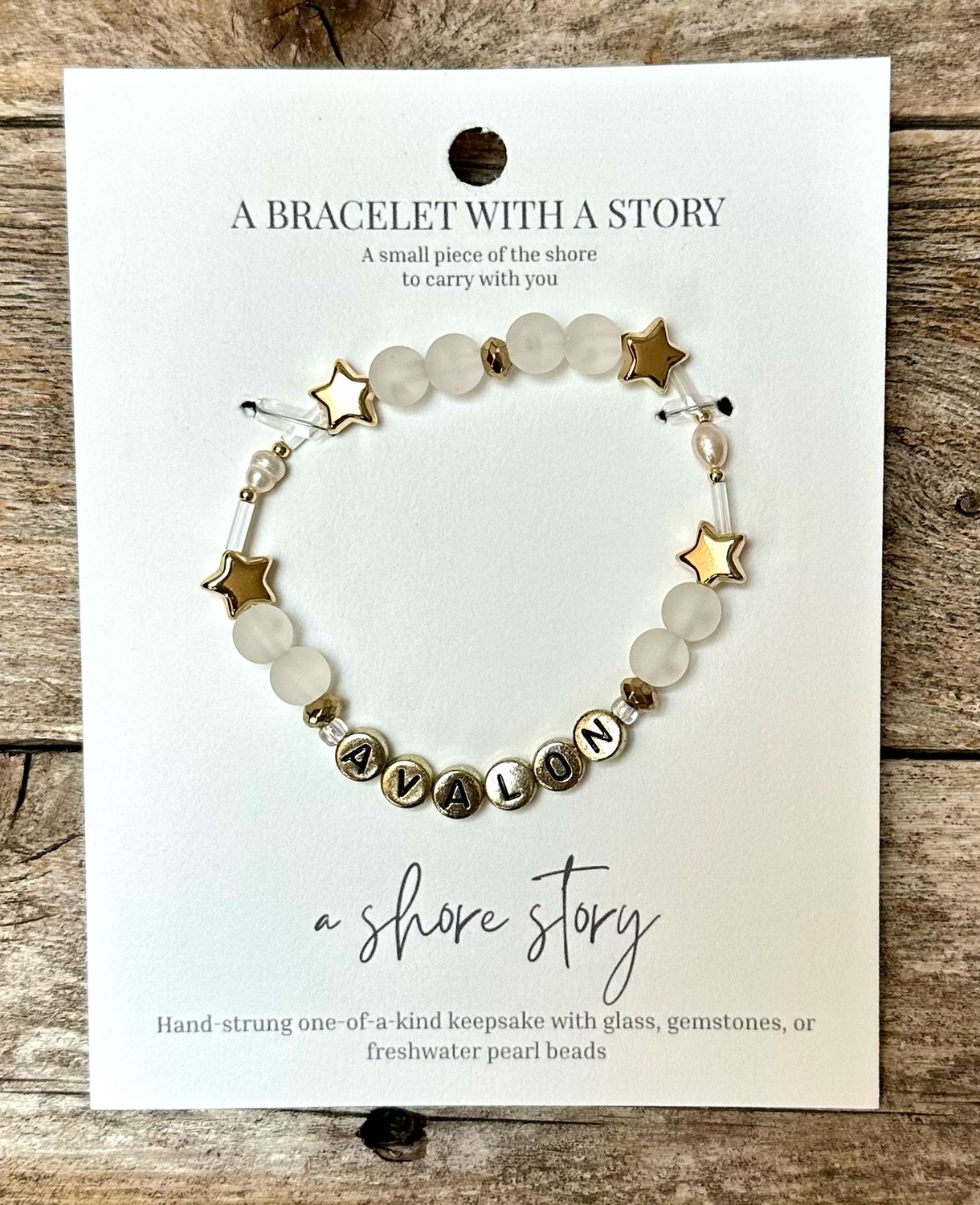 Shore Story Bracelet - Avalon (includes free gift pouch)