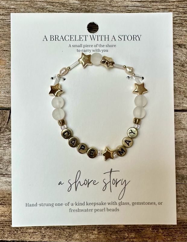 Shore Story Bracelet - Cape May (includes free gift pouch)