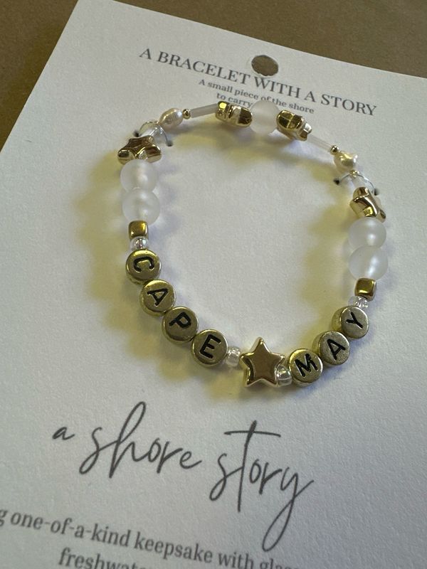 Shore Story Bracelet - Cape May (includes free gift pouch)
