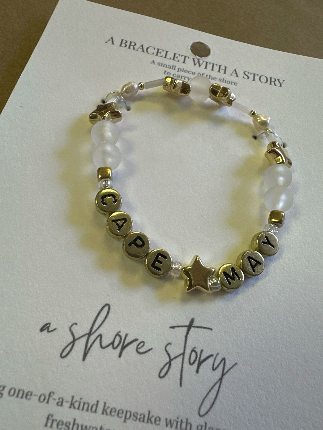 Shore Story Bracelet - Cape May (includes free gift pouch)