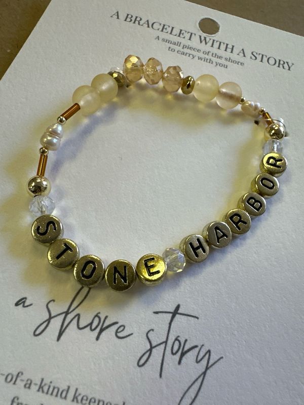 Shore Story Bracelet - Stone Harbor (includes free gift pouch)