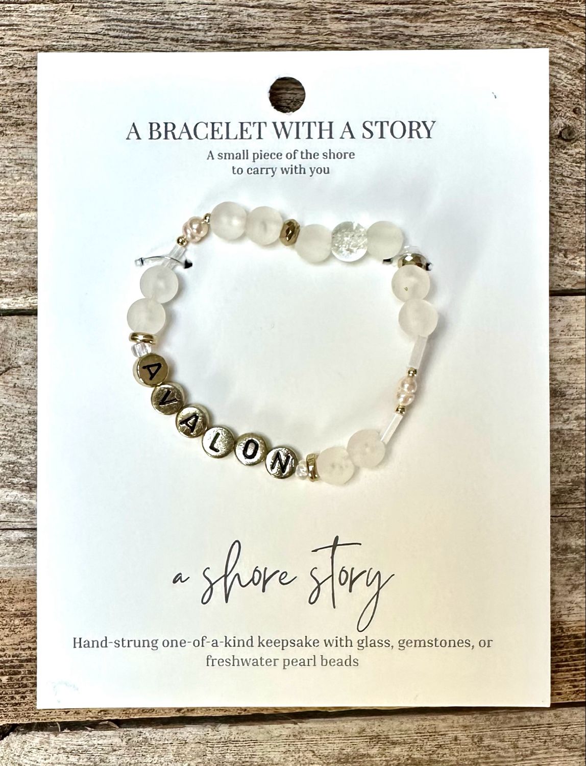 Shore Story Bracelet - Avalon (includes free gift pouch)