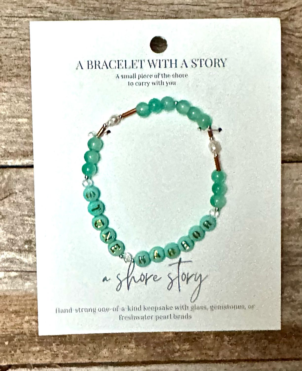 Shore Story Bracelet - Stone Harbor (includes free gift pouch)