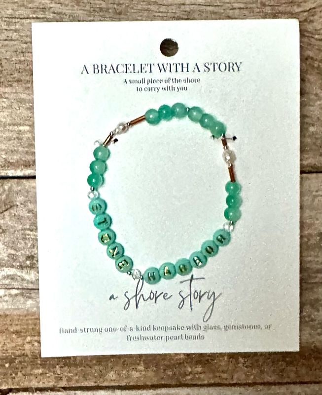 Shore Story Bracelet - Stone Harbor (includes free gift pouch)