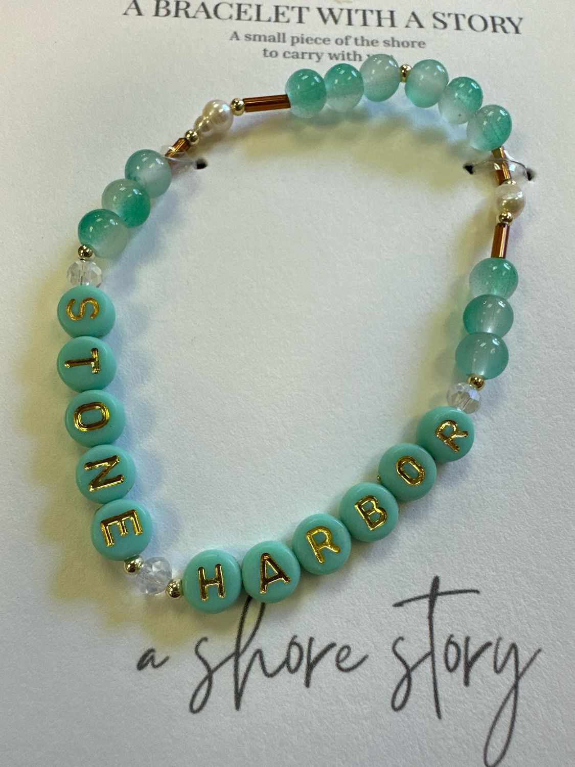 Shore Story Bracelet - Stone Harbor (includes free gift pouch)