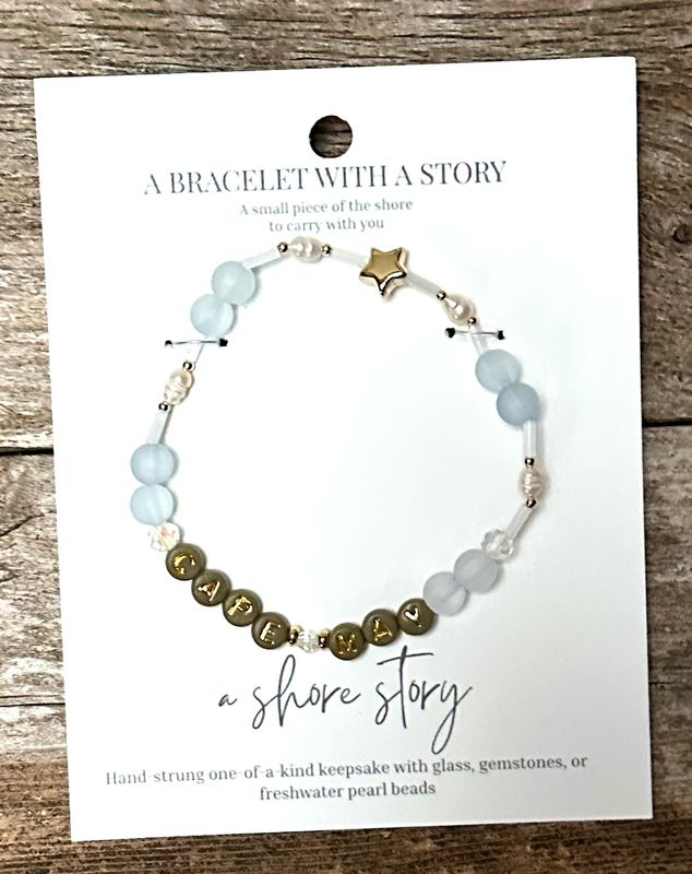 Shore Story Bracelet - Cape May (includes free gift pouch)