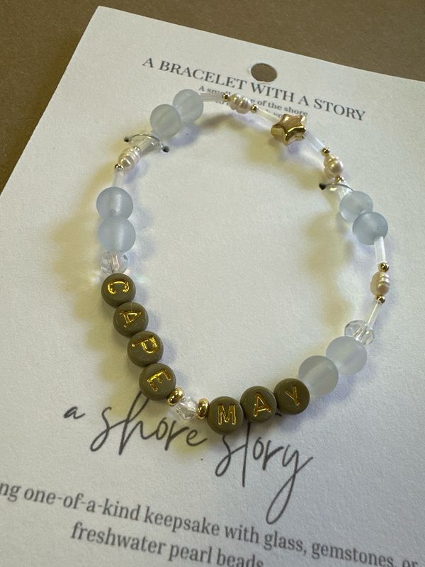 Shore Story Bracelet - Cape May (includes free gift pouch)