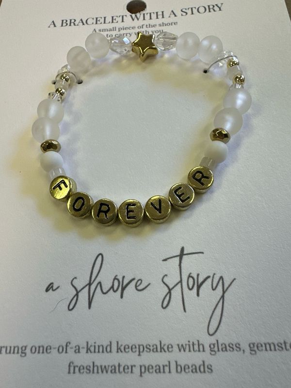 Shore Story Bracelet Wedding Collection - Forever (includes free gift pouch)