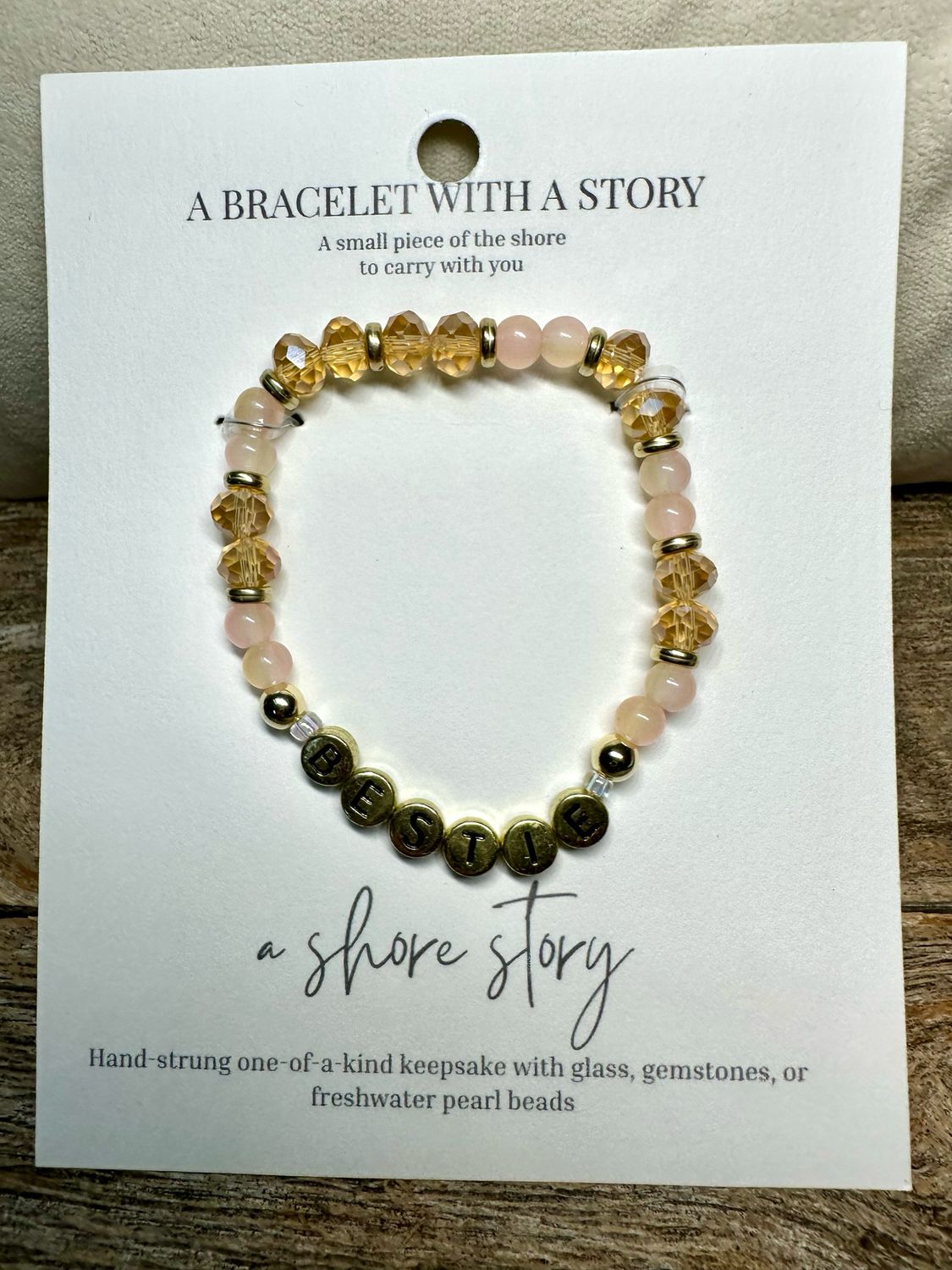 Shore Story Bracelet - Bestie (includes free gift pouch)
