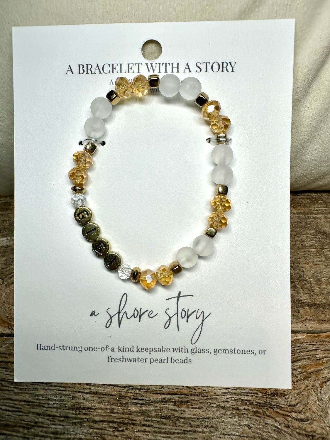 Shore Story Bracelet - Gigi (includes free gift pouch)