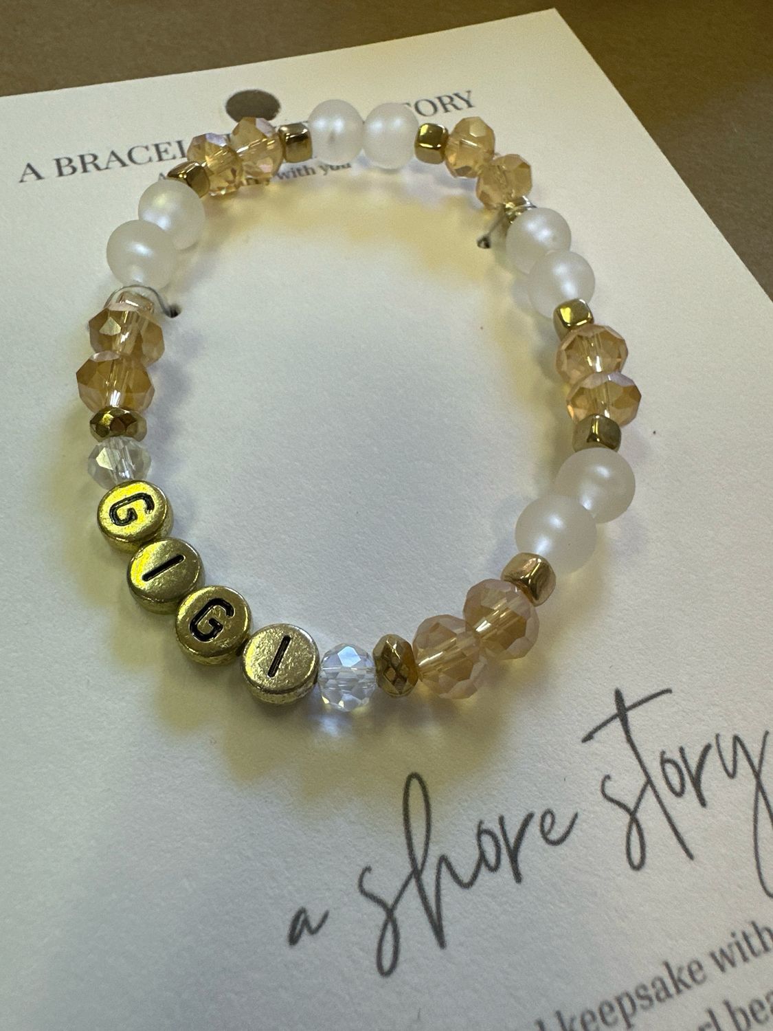Shore Story Bracelet - Gigi (includes free gift pouch)