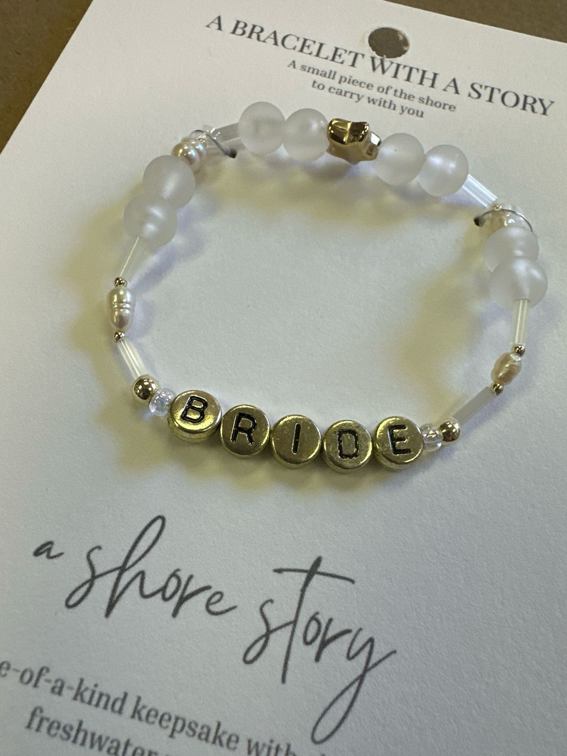 Shore Story Bracelet Wedding Collection - Bride (includes free gift pouch)