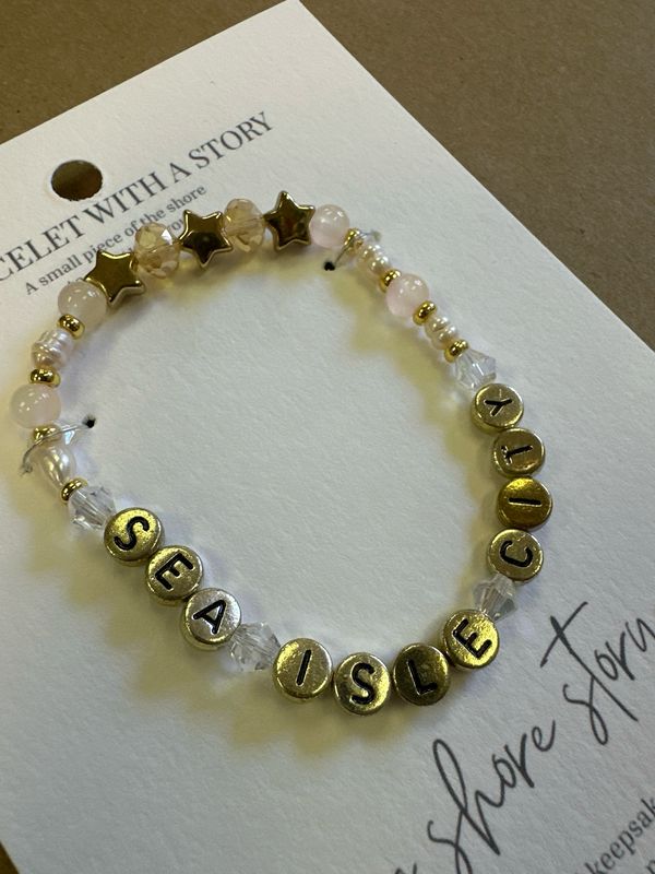 Shore Story Bracelet - Sea Isle City (includes free gift pouch)