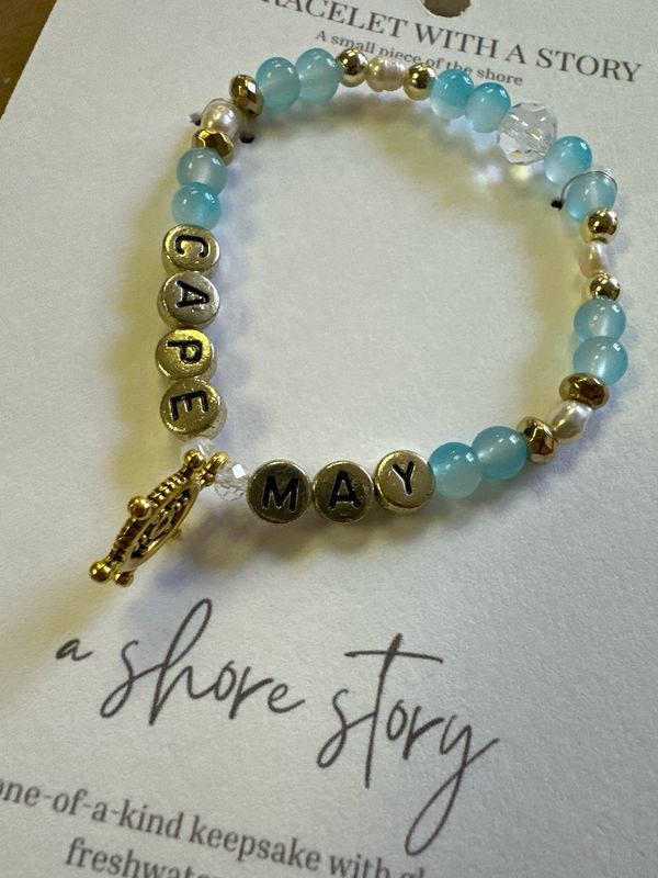 Shore Story Bracelet - Cape May (includes free gift pouch)