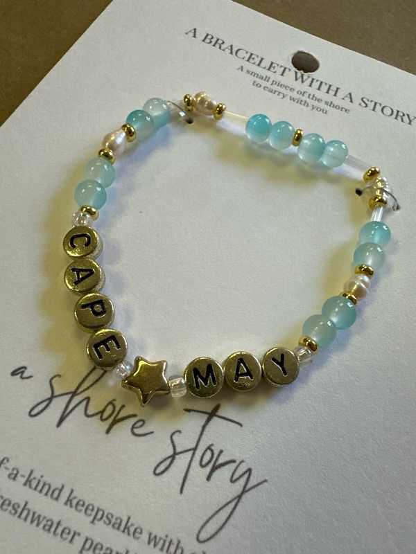 Shore Story Bracelet - Cape May (includes free gift pouch)
