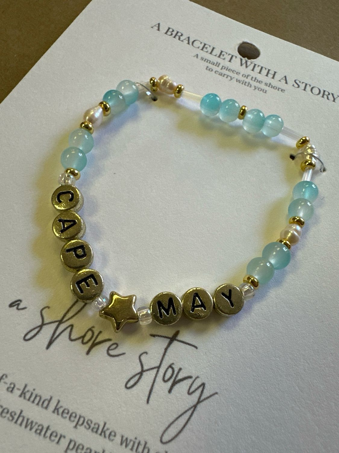 Shore Story Bracelet - Cape May (includes free gift pouch)