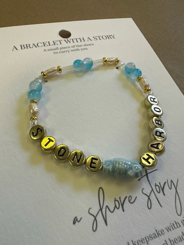 Shore Story Bracelet - Stone Harbor (includes free gift pouch)