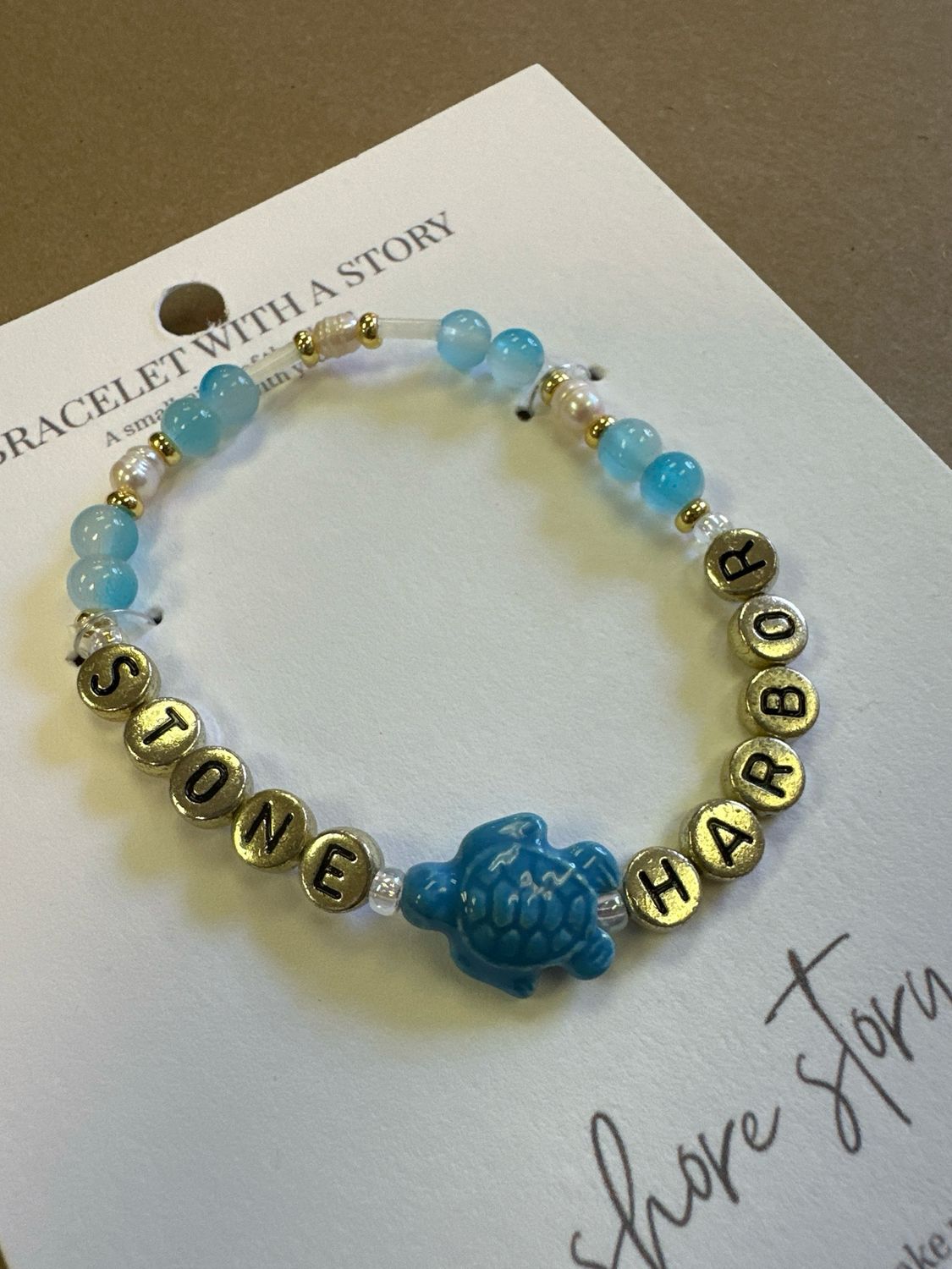 Shore Story Bracelet - Stone Harbor (includes free gift pouch)