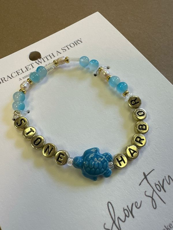 Shore Story Bracelet - Stone Harbor (includes free gift pouch)