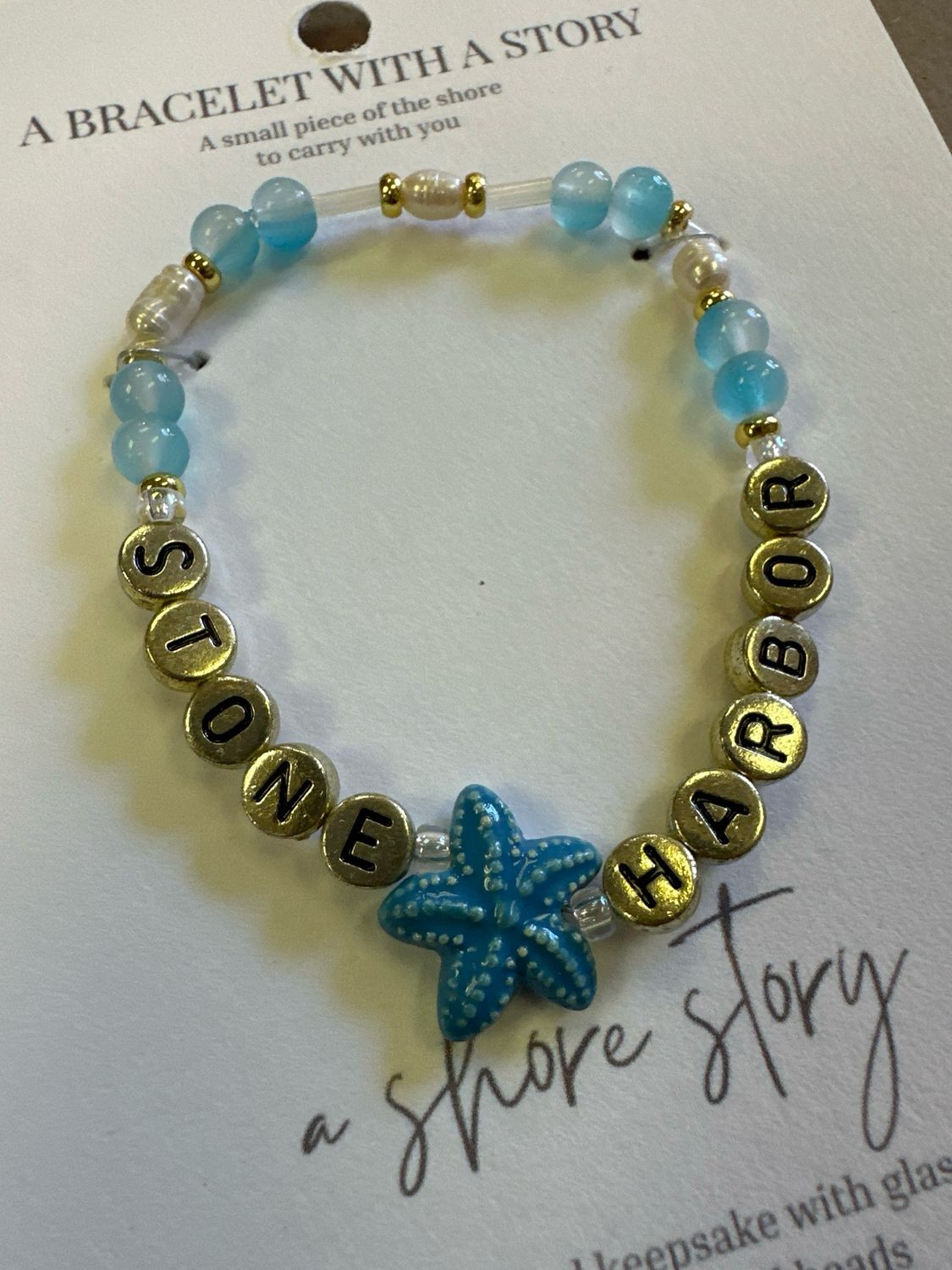 Shore Story Bracelet - Stone Harbor (includes free gift pouch)